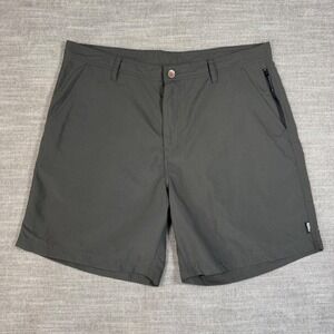 Howler Brothers Horizon Hybrid Shorts Mens Size L Ripstop Outdoor Gray